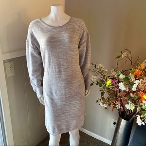 SOLD!! Athleta Heathered Oatmeal Sweater Dress